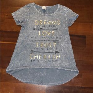 High-low t-shirt
